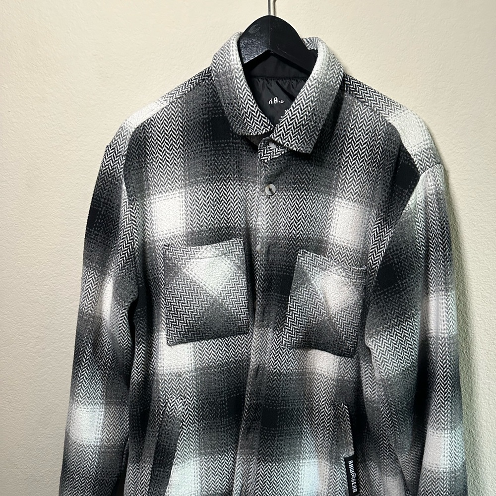 Rawgear Flannel workout jacket. Perfect for the gym or just casual look! ☺️